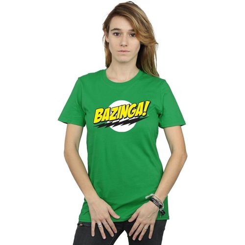 T-shirts a maniche lunghe Bazinga - The Big Bang Theory - Modalova