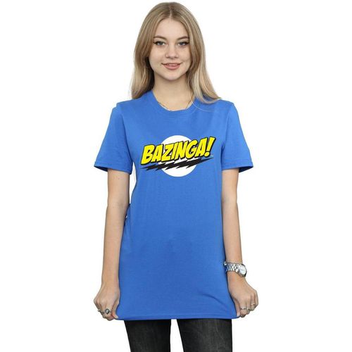 T-shirts a maniche lunghe Bazinga - The Big Bang Theory - Modalova