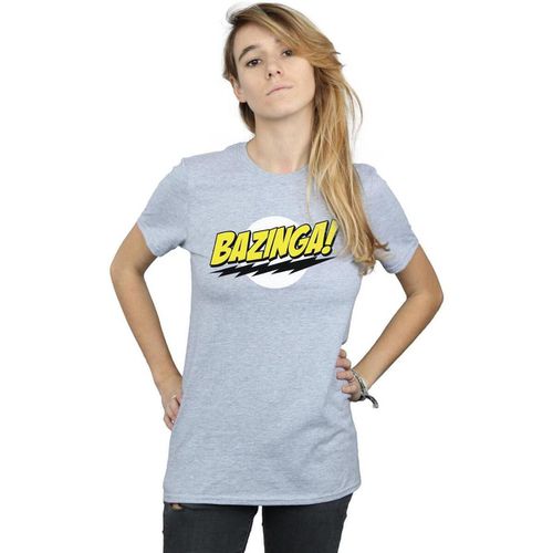 T-shirts a maniche lunghe Bazinga - The Big Bang Theory - Modalova