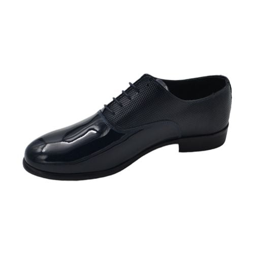 Classiche basse Scarpe uomo classica stringata con fondo cuoio e antiscivolo ve - Malu Shoes - Modalova