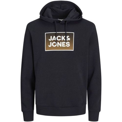 Felpa 12249326 STEEL-DARK NAVY - Jack & jones - Modalova