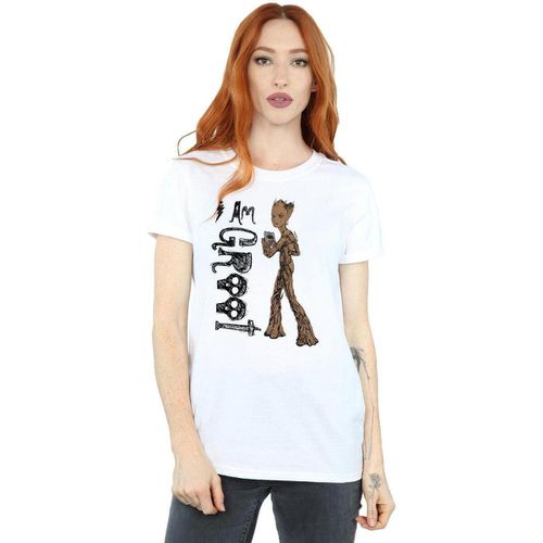 T-shirts a maniche lunghe Avengers Infinity War I Am Teenage Groot - Marvel - Modalova