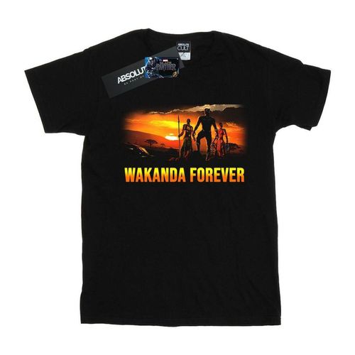 T-shirts a maniche lunghe Wakanda Forever - Marvel - Modalova