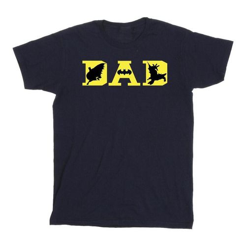 T-shirts a maniche lunghe Dad With Bat Icons - Dc Comics - Modalova