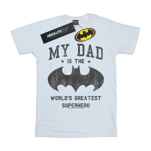 T-shirts a maniche lunghe My Dad Is Batman - Dc Comics - Modalova