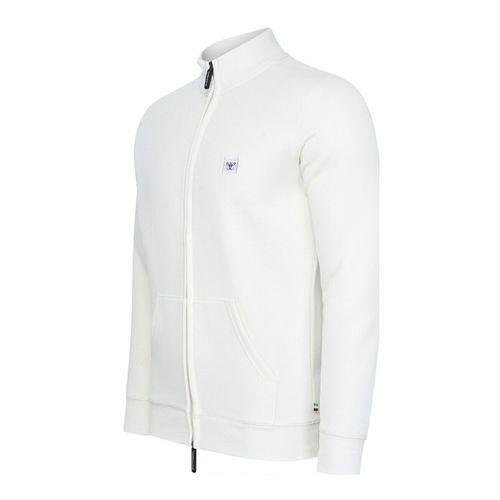 Felpa Fleece Zip Jack - Cappuccino Italia - Modalova