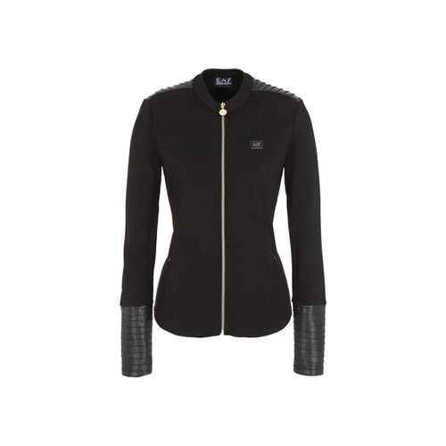 Felpa Felpa Donna Winter Mix Full-Zip - Emporio Armani EA7 - Modalova