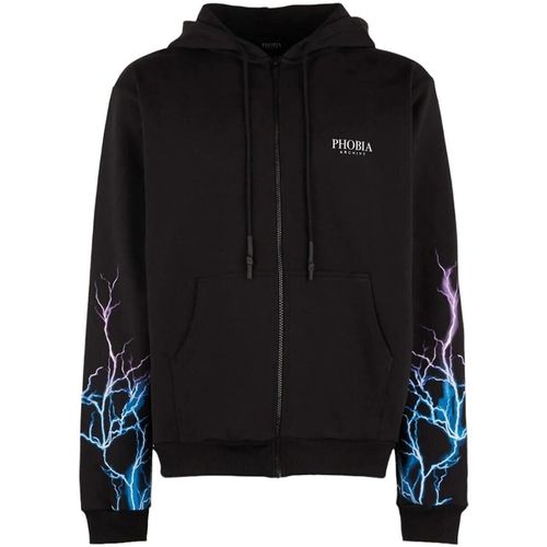 Felpa ZIP HOODIE FELPA ZIP INTERA C/CAPPUCCIO - Phobia - Modalova