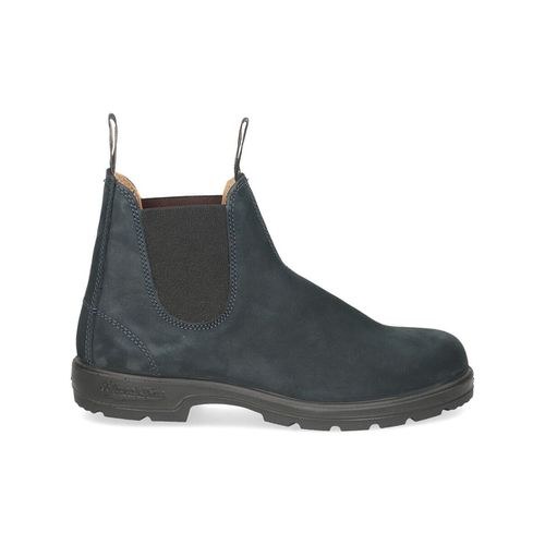 Stivaletti 1940 navy nabuk pebble - Blundstone - Modalova