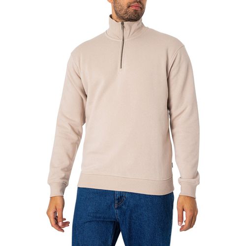 Felpa Felpa Bradley con mezza zip - Jack & jones - Modalova