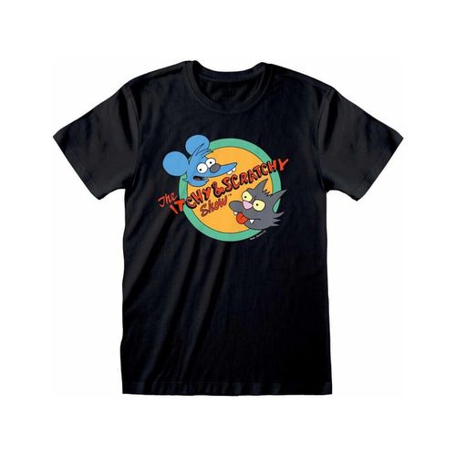 T-shirts a maniche lunghe Itchy And Scratchy Show - The Simpsons - Modalova