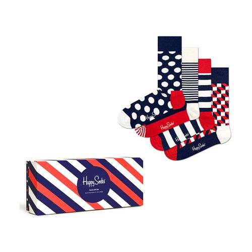 Calzini Classic Navy 4-Pack Gift Box - Happy socks - Modalova