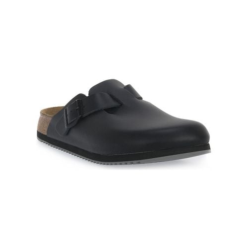 Scarpe BOSTON BLACK LEATHER calz s - Birkenstock - Modalova