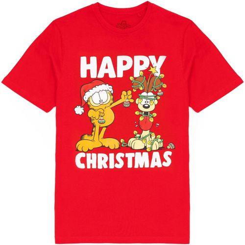 T-shirts a maniche lunghe Happy Christmas - Garfield - Modalova