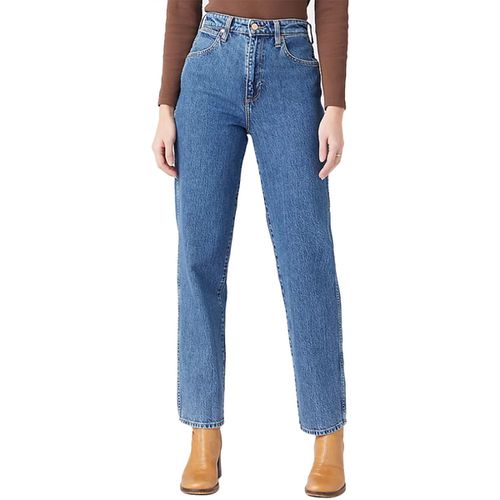 Jeans Mom Straight Winter Hue Denim Pants - Wrangler - Modalova