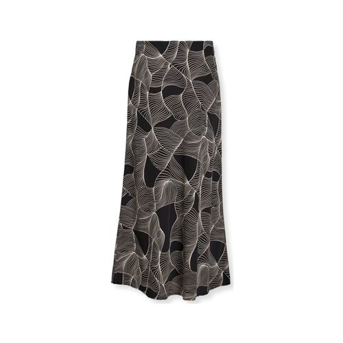 Gonna Mula Skirt - Black/Grafic - Vila - Modalova