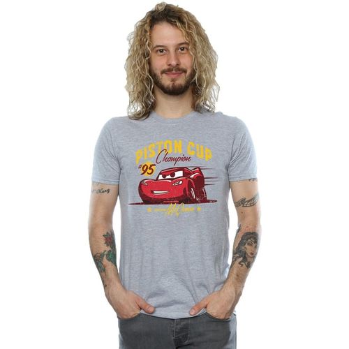 T-shirts a maniche lunghe Cars Piston Cup Champion - Disney - Modalova