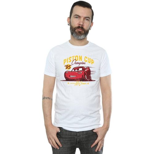 T-shirts a maniche lunghe Cars Piston Cup Champion - Disney - Modalova