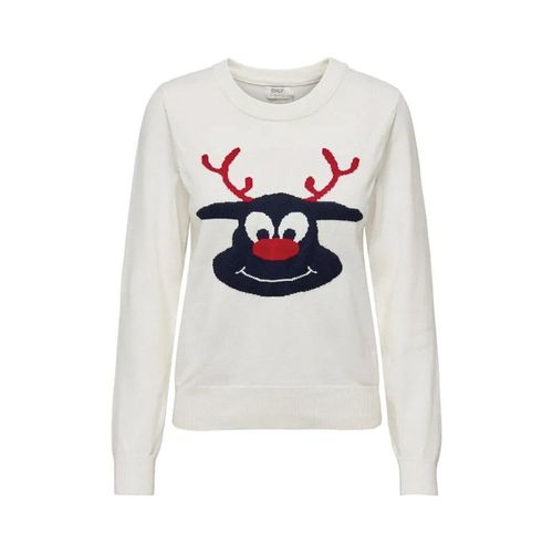 Maglione Maglione Donna Christmas Reindeer Ls O-Nec - Only - Modalova