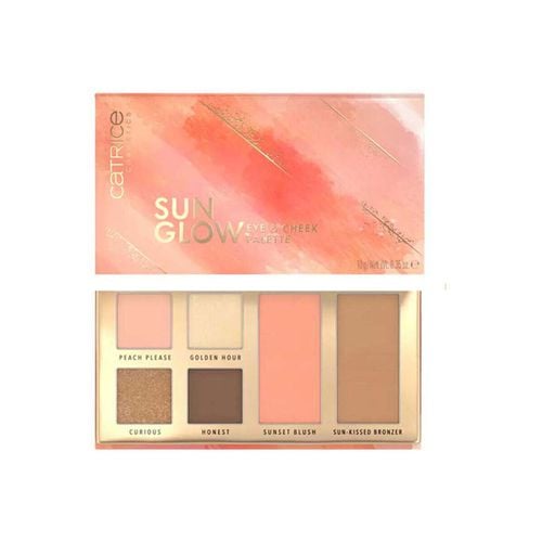 Blush & cipria Palette Occhi E Guance Sun Glow 10 Gr - Catrice - Modalova