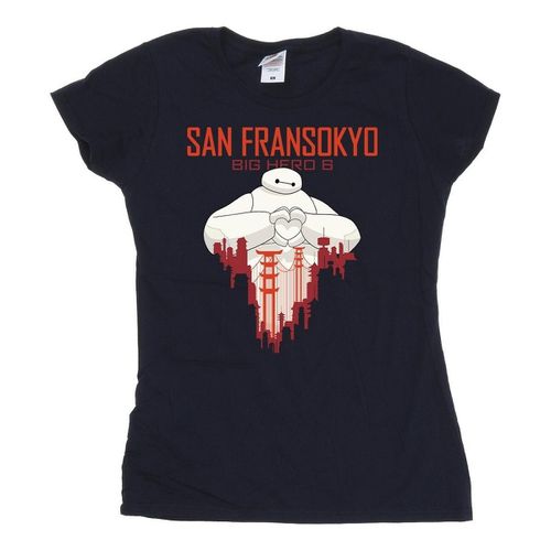 T-shirts a maniche lunghe Big Hero 6 San Fransokyo - Disney - Modalova