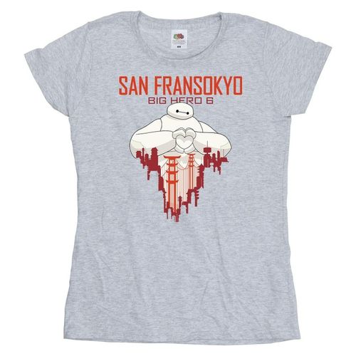 T-shirts a maniche lunghe Big Hero 6 San Fransokyo - Disney - Modalova