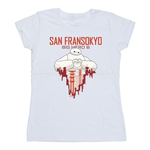 T-shirts a maniche lunghe Big Hero 6 San Fransokyo - Disney - Modalova