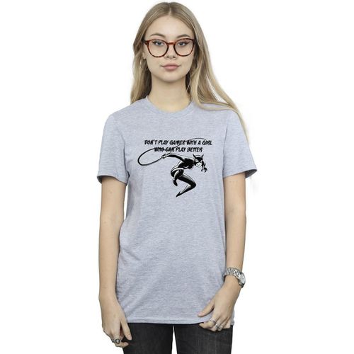 T-shirts a maniche lunghe Don't Play Games - Dc Comics - Modalova