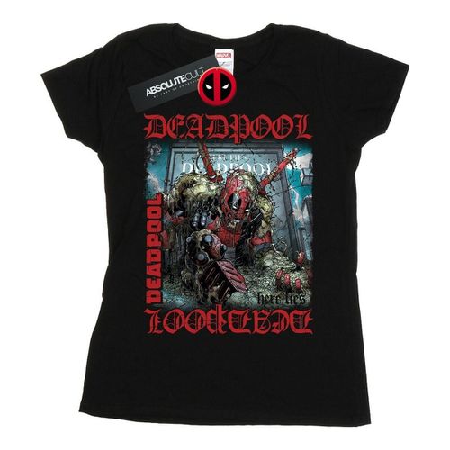 T-shirts a maniche lunghe Here Lies Deadpool - Marvel - Modalova