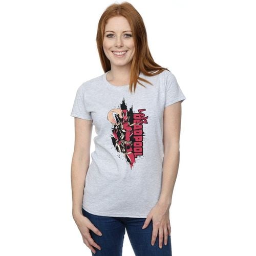 T-shirts a maniche lunghe Lady Deadpool - Marvel - Modalova