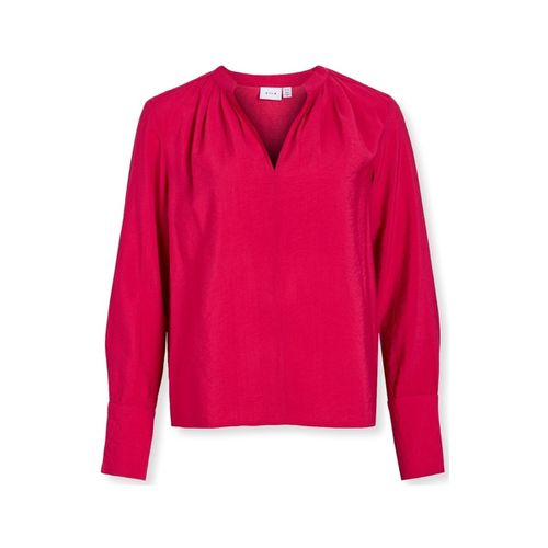 Camicetta Top Milla L/S - Cerise - Vila - Modalova