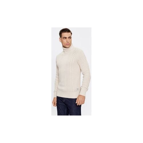 Maglione 12242944 GRID CABLE ROLL-MOONBEAM - Jack & jones - Modalova