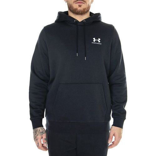 Felpa UA Rival Fleece Hoodie Black Sweat - Under armour - Modalova