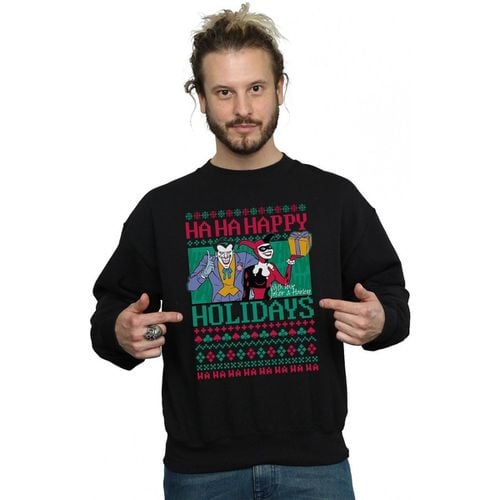 Felpa Ha Ha Happy Holidays - Dc Comics - Modalova