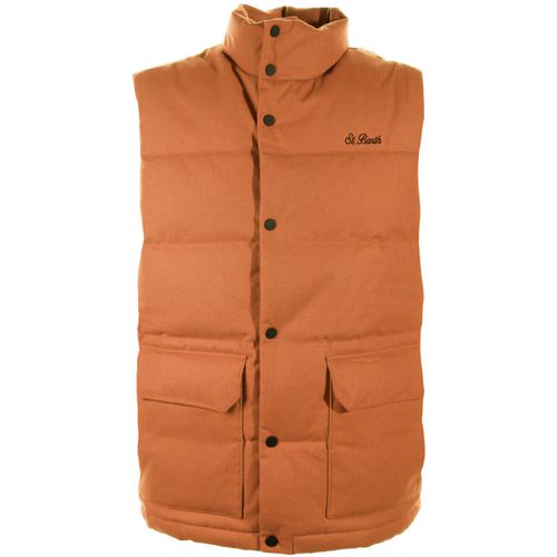 Gilet / Cardigan Gilet trapuntato arancio con logo - Mc2 Saint Barth - Modalova