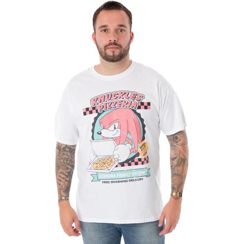 T-shirt Knuckles Pizzeria - Sonic The Hedgehog - Modalova