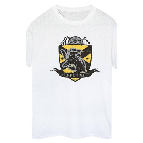 T-shirts a maniche lunghe Hufflepuff - Harry Potter - Modalova