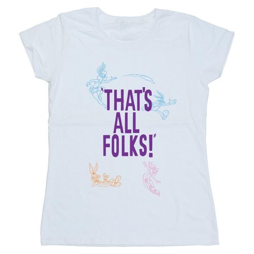 T-shirts a maniche lunghe That's All Folks - Dessins Animés - Modalova