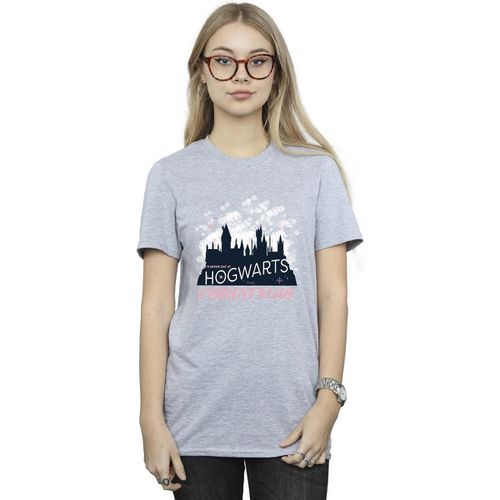 T-shirts a maniche lunghe Hogwarts - Harry Potter - Modalova