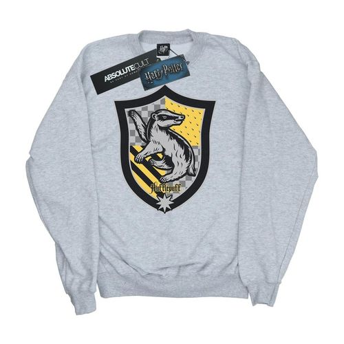 Felpa Hufflepuff Crest Flat - Harry Potter - Modalova