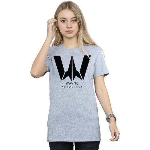 T-shirts a maniche lunghe Justice League Wayne Aerospace - Dc Comics - Modalova