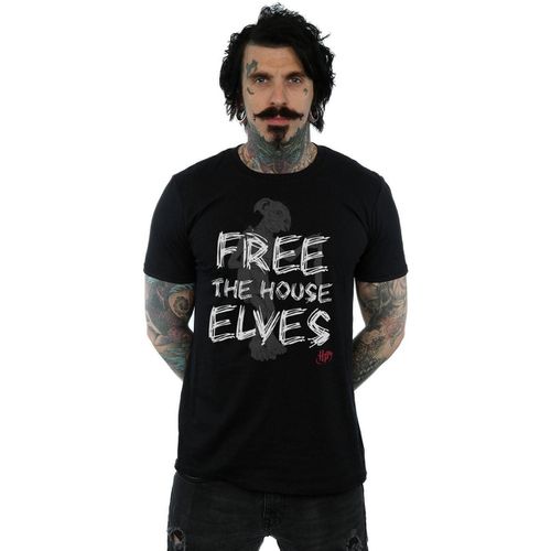 T-shirts a maniche lunghe Free The House Elves - Harry Potter - Modalova