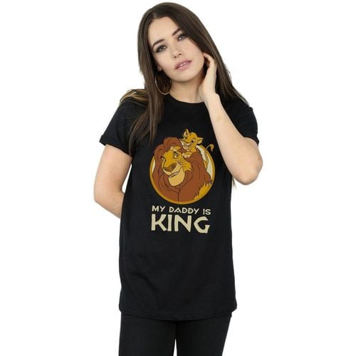 T-shirts a maniche lunghe The Lion King My Daddy Is King - Disney - Modalova