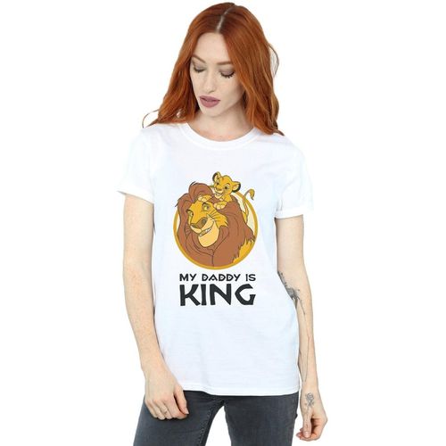 T-shirts a maniche lunghe The Lion King My Daddy Is King - Disney - Modalova