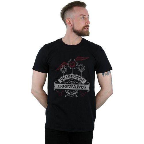 T-shirts a maniche lunghe Quidditch At Hogwarts - Harry Potter - Modalova