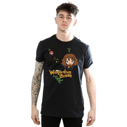 T-shirts a maniche lunghe Wingardium Leviosa - Harry Potter - Modalova