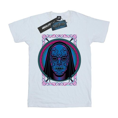 T-shirts a maniche lunghe Neon Death Eater Mask - Harry Potter - Modalova