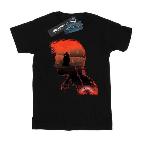 T-shirts a maniche lunghe Battle Silhouette - Harry Potter - Modalova