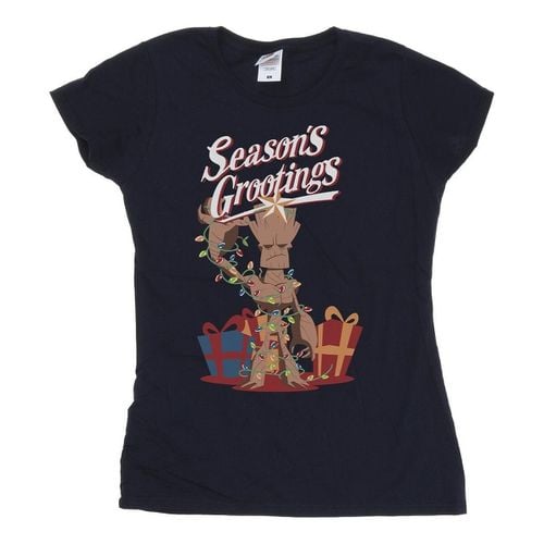 T-shirts a maniche lunghe Season's Grootings - Marvel - Modalova