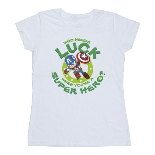 T-shirts a maniche lunghe St Patrick's Day Luck - Marvel - Modalova